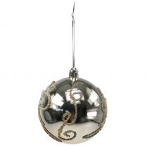 tételeket Karácsonyi gömb alakú műanyag égő, arany Ø8cm, 2 db