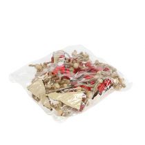 tételeket Mikulás figura ülő 6,5cm piros 12db