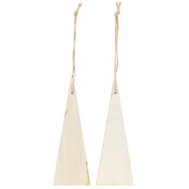 tételeket Fából készült gnóm díszes medálok ünnepi karácsonyi dekorációhoz