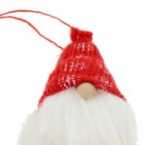 tételeket Imp piros, fehér függeszthető 8cm 8db