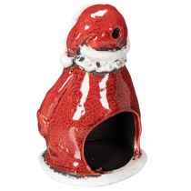 tételeket Mikulás díszfigura mécsestartóként csillagokkal, asztaldísz, 15cm