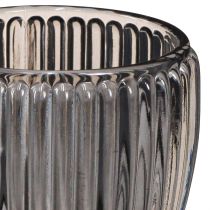 tételeket Üveglámpás szürke ősszel télen Ø7cm H7cm 6 db