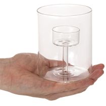 tételeket Üveglámpás kiemelt mécsestartóval 11 cm