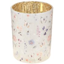 tételeket Üveg mécsestartó pillangós motívummal a meghitt élet pillanataihoz, 12,5 cm, 2 darab