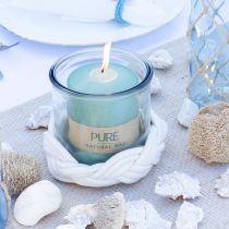 tételeket PURE oszlopos gyertya zöld smaragd Wenzel gyertyák 90/60mm