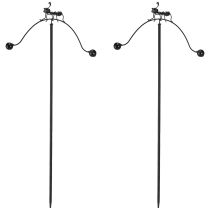 tételeket Szélcsengő hangya dekoráció kerti karó fém 66cm 2db