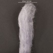 tételeket Világoslila gyapjúszalag, 10m, dekoratív gyapjú virágkötészethez és kézművességhez