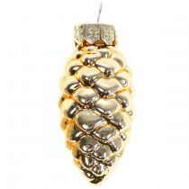 tételeket Kúpos mix üvegaranyból 5cm 14 db