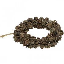 tételeket Kúp koszorú ciprus kúp koszorú ajtó koszorú természet Ø20cm