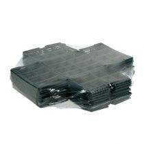 tételeket Téggla rács 1/2 260mm x 260mm x 75mm lapos 20 db