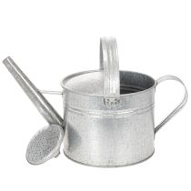 tételeket Vintage cink öntözőkanna, 27 cm - virágtartó kertbe és teraszra, fém virágcserép