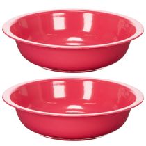 tételeket Kerek virágcserép stílusos beltéri vagy kerti dekorációhoz, 29 cm, 2 darab