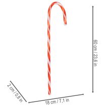 tételeket Műbőr karácsonyfadísz 60cm 3db