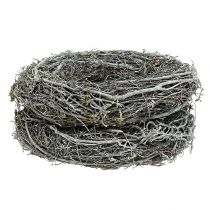 tételeket Ágkoszorú Ø25cm Fehér 2 darabos szett Emlékkoszorú Asztali dekoráció Ajtókoszorú Adventi koszorú