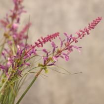 tételeket Dekoratív zöld növényzet finom virágokkal stílusos szobadizájnhoz 67 cm