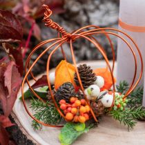 tételeket Alumínium kézműves drót, narancssárga, Ø2mm, 500g, 60m, barkács dekorációhoz