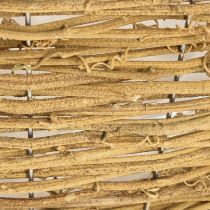 tételeket Nagy virágtál, ültetőkosár szőlővel, Ø40cm M13cm, natúr dekoráció, asztaldísz, egyedi darab