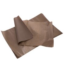 tételeket Virágos selyem leopárdmintás barna nedves szilárdságú 50x75cm 20db