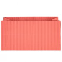 tételeket Virágtáska extra hosszú fóliával lazac rózsaszín 24x12cm 6 db
