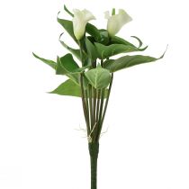 tételeket Calla Lily Kalla Művirágok Fehér egzotikus virágok 34cm