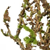tételeket Díszág moha mesterséges őszi dekorációval szürke zöld L78cm