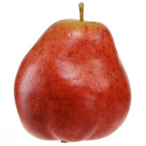 tételeket Dekoratív piros körte, Ø5,5cm, M6,5cm, 12 darab, dekoratív gyümölcs