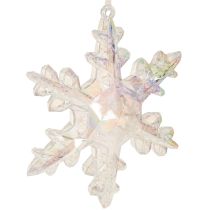 tételeket Dekoratív hópelyhek, Téli Dekoráció, Irizáló, Ø14–15cm, 2 darab