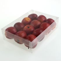 tételeket Gala Apple Red Art Dekoráció 12 Darabos Készlet 5cm - Realisztikus, Kiváló Minőségű, Megtévesztően Valódi