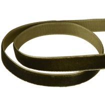 tételeket Bársony szalag zöld ajándék szalag bársony sötétzöld 10mm 20m