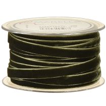 tételeket Bársony szalag zöld ajándék szalag bársony sötétzöld 10mm 20m