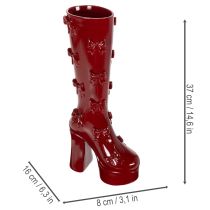 tételeket Dekoratív váza csizma masni mintával 37cm