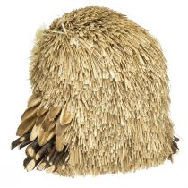 tételeket Bagoly dekoratív figurák ősz kúpokkal 12,5×10×10cm 2db