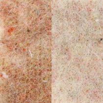 tételeket Filcszalag gyapjúszalag díszanyag barna-piros bézs gyapjúfilc 7.5cm 5m