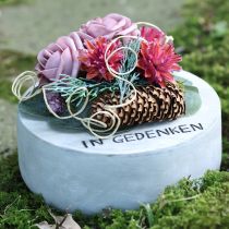 tételeket Habrózsa Ø10cm órózsaszín 8 db