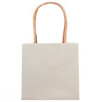 tételeket Ajándéktáska fogantyúval ajándéktáska szürke 12×12cm 8 db