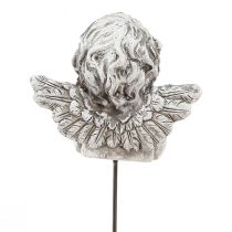 tételeket Sírdísz angyalka pálcikán dekoráció elrendezéshez 5,5cm 4 db