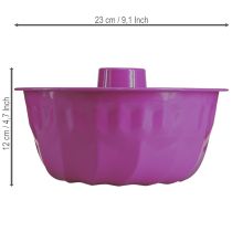 tételeket Bundt tortaforma, fém, díszes tortaforma, lila, Ø23cm, M12cm
