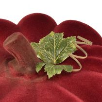 tételeket Őszi dekoráció sütőtök bolyhos piros bordó - sütőtök dekoráció az egyedi őszi hangulatért 32cm