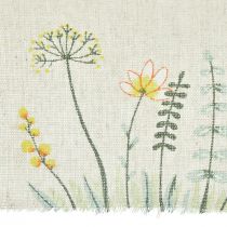 tételeket Szívű fém gyűrűhurkos díszgyűrű vadfüvekkel való felakasztáshoz SZ31,5cm 2db