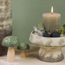 tételeket Fa gomba díszgomba őszi dekorációs fa válogatott 11×7,5cm 3db