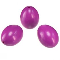 tételeket Húsvéti tojás rózsaszín csirke tojás ürítve színes Ø4cm 10 db