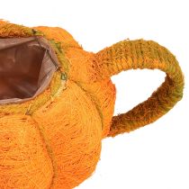 tételeket Tökdíszítő kancsó, narancssárga/sárga-zöld, Ø13cm