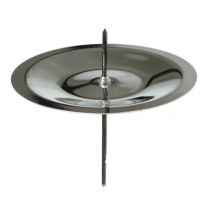 tételeket Mécsestartó tüskével, ezüst 6 cm, 36 darabos
