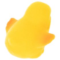 tételeket Kis húsvéti csibék, sárga és narancssárga színűre fűzve, 4,5 cm magasak, 18 darab
