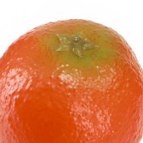 tételeket Dekoratív műmandarin hálóba csomagolva, megtévesztően realisztikus megjelenés, Ø5cm, 12 darabos készlet, tökéletes lakberendezéshez és kirakatokba