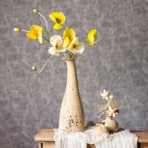 tételeket Műpipacs dekoráció nappaliba és irodába, 95 cm