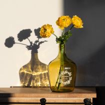 tételeket Műboglárka egyetlen virágként elegáns és kevés karbantartást igénylő dekorációként, 51 cm, 3 darab