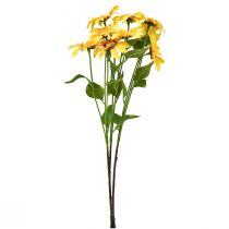 tételeket Mesterséges Napraforgó Dekoratív Virágok Sárga 79cm 3db