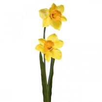 Mesterséges nárciszok Silk Flowers Yellow 2 virág 61cm
