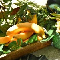 tételeket Mesterséges Banán Dekoráció Sárga Mesterséges Gyümölcs, Mint az Igazi 18cm